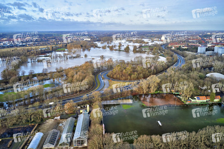 Leine-Hochwasser in Hannover