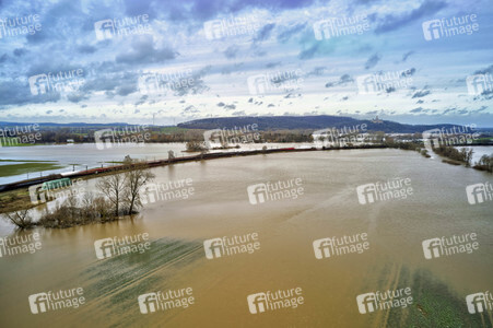 Leine-Hochwasser bei Burgstemmen