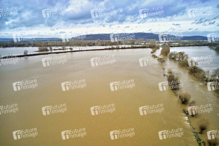 Leine-Hochwasser bei Burgstemmen