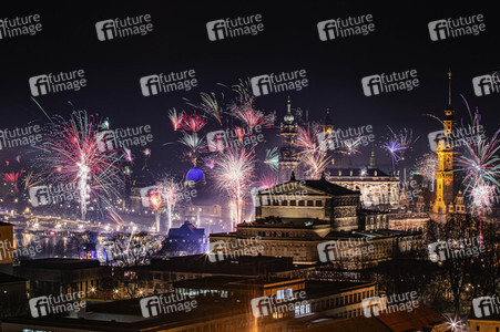 Silvester 2023/24 in Dresden