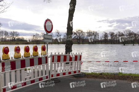 Weser-Hochwasser in Schlüsselburg