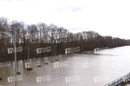 Weser-Hochwasser in Schlüsselburg