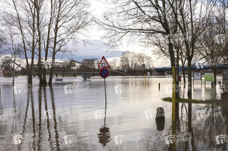Weser-Hochwasser in Stolzenau