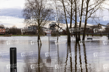 Weser-Hochwasser in Stolzenau