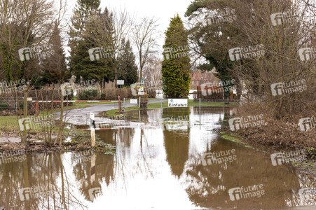 Weser-Hochwasser in Stolzenau