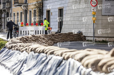 Elbe-Hochwasser in Dresden