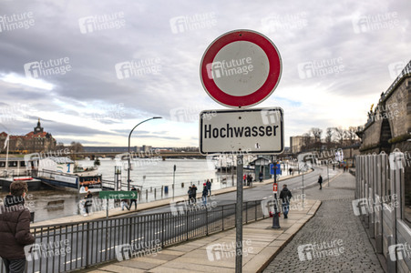 Elbe-Hochwasser in Dresden