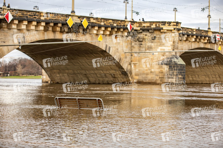 Elbe-Hochwasser in Dresden