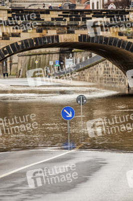 Elbe-Hochwasser in Dresden