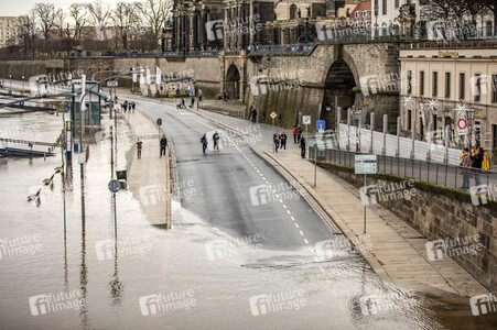 Elbe-Hochwasser in Dresden