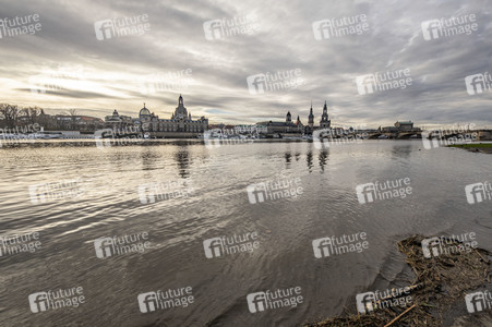 Elbe-Hochwasser in Dresden