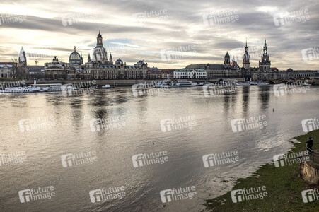 Elbe-Hochwasser in Dresden