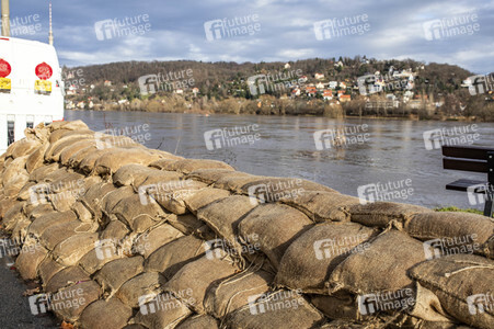 Elbe-Hochwasser in Dresden