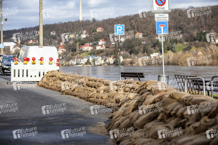 Elbe-Hochwasser in Dresden