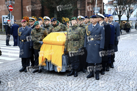 Trauerfeier von Wolfgang Schäuble in Offenburg