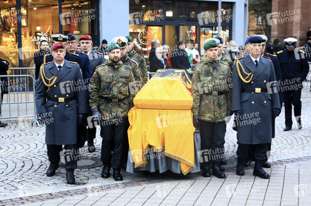 Trauerfeier von Wolfgang Schäuble in Offenburg