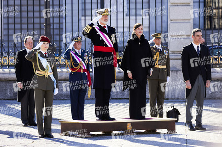 Militärzeremonie 'Pascua Militar' in Madrid