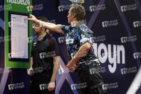 Promi-Darts-WM 2024 in Düsseldorf