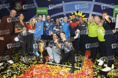 Promi-Darts-WM 2024 in Düsseldorf