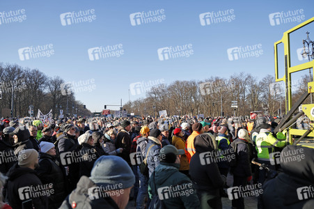 Bauerndemo gegen Agrarpolitik der Bundesregierung in Berlin