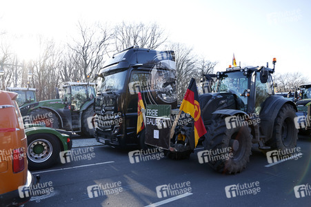 Bauerndemo gegen Agrarpolitik der Bundesregierung in Berlin