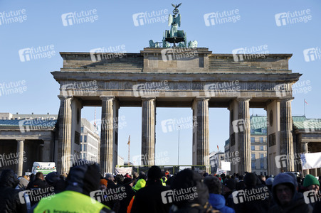 Bauerndemo gegen Agrarpolitik der Bundesregierung in Berlin