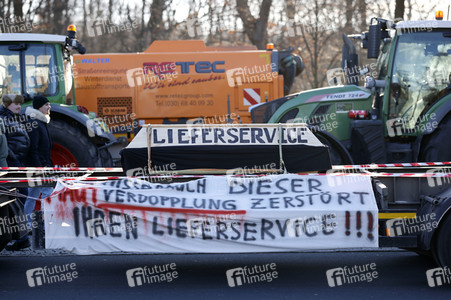 Bauerndemo gegen Agrarpolitik der Bundesregierung in Berlin