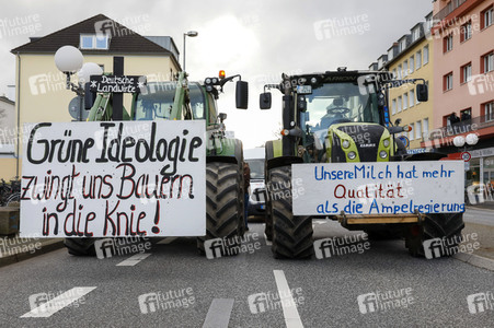 Bauerndemo gegen Agrarpolitik der Bundesregierung in Bonn