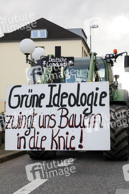 Bauerndemo gegen Agrarpolitik der Bundesregierung in Bonn