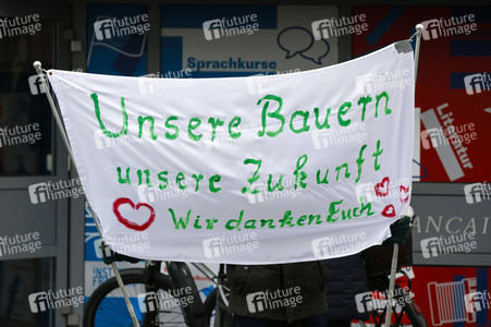 Bauerndemo gegen Agrarpolitik der Bundesregierung in Bonn