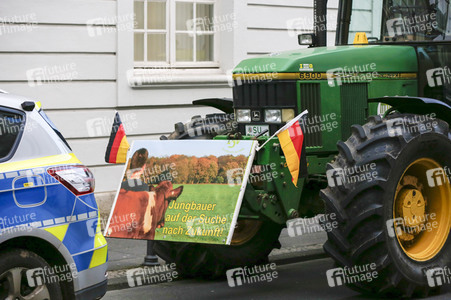Bauerndemo gegen Agrarpolitik der Bundesregierung in Bonn