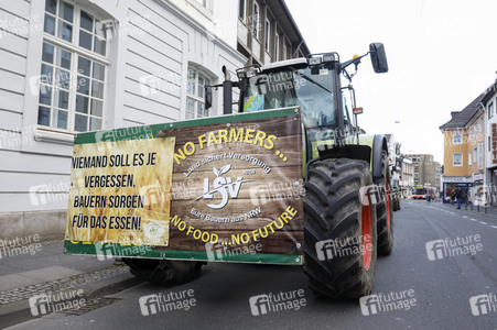 Bauerndemo gegen Agrarpolitik der Bundesregierung in Bonn