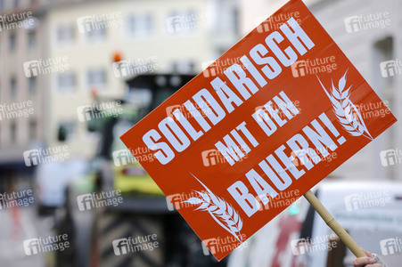 Bauerndemo gegen Agrarpolitik der Bundesregierung in Bonn