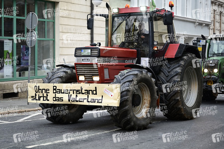 Bauerndemo gegen Agrarpolitik der Bundesregierung in Görlitz