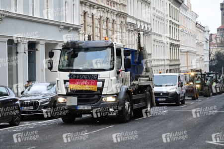 Bauerndemo gegen Agrarpolitik der Bundesregierung in Görlitz