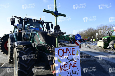 Bauerndemo gegen Agrarpolitik der Bundesregierung in Görlitz