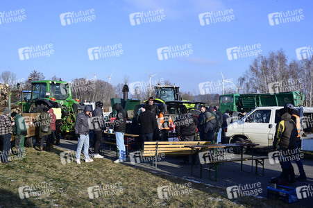 Bauerndemo gegen Agrarpolitik der Bundesregierung in Görlitz