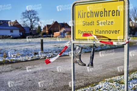 Bauerndemo gegen Agrarpolitik der Bundesregierung in der Region Hannover