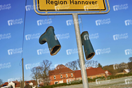 Bauerndemo gegen Agrarpolitik der Bundesregierung in der Region Hannover