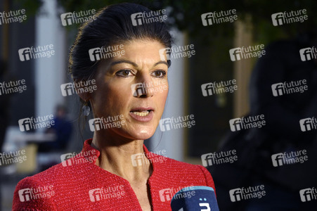 Bundespressekonferenz zur Gründung der Partei Bündnis Sahra Wagenknecht in Berlin