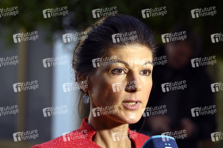 Bundespressekonferenz zur Gründung der Partei Bündnis Sahra Wagenknecht in Berlin