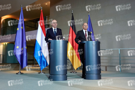 Antrittsbesuch des neuen luxemburgischen Premierministers Luc Frieden im Bundeskanzleramt in Berlin
