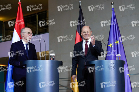 Antrittsbesuch des neuen luxemburgischen Premierministers Luc Frieden im Bundeskanzleramt in Berlin