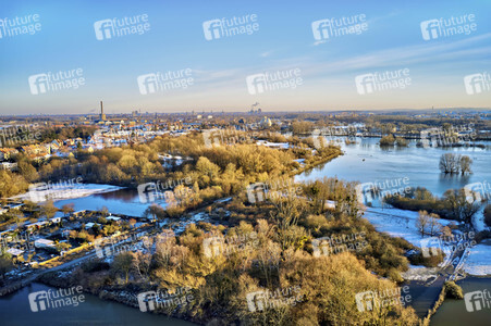 Leine-Hochwasser in Hannover