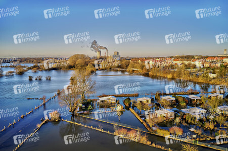 Leine-Hochwasser in Hannover