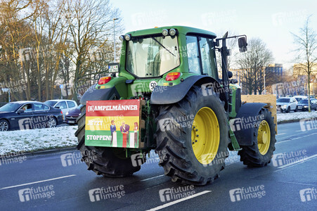 Bauerndemo gegen Agrarpolitik der Bundesregierung in Hannover