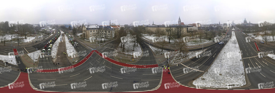Bauerndemo gegen Agrarpolitik der Bundesregierung in Hannover