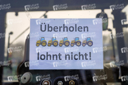 Bauerndemo gegen Agrarpolitik der Bundesregierung in Hannover