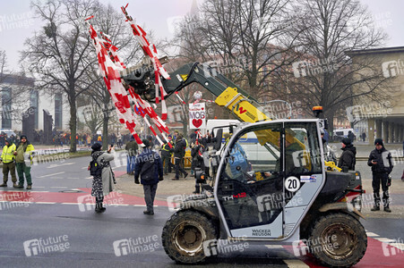 Bauerndemo gegen Agrarpolitik der Bundesregierung in Hannover