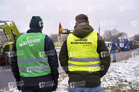 Bauerndemo gegen Agrarpolitik der Bundesregierung in Hannover